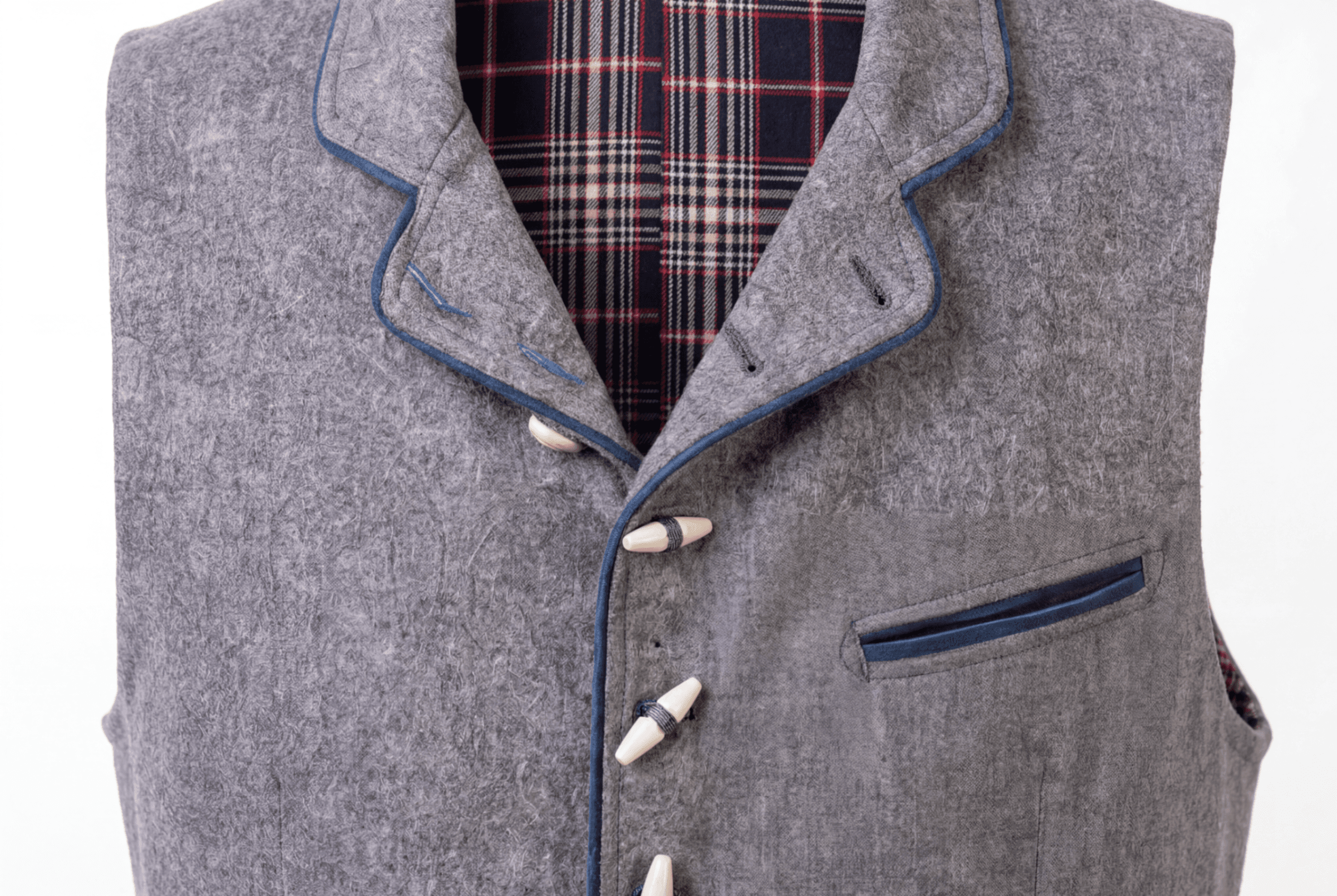 Chaleco Austriaco gris